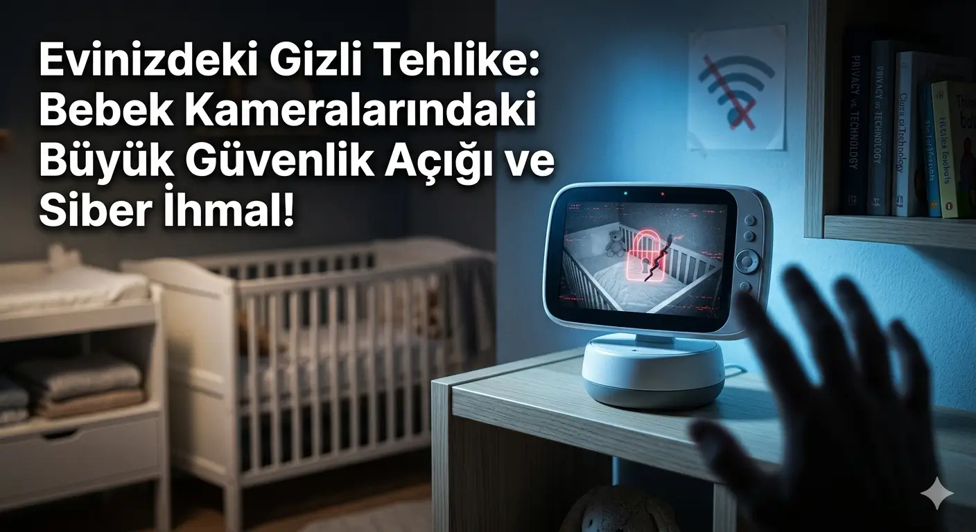 Evinizdeki Gizli Tehlike: Bebek Kameralarındaki Büyük Güvenlik Açığı ve Siber İhmal!
