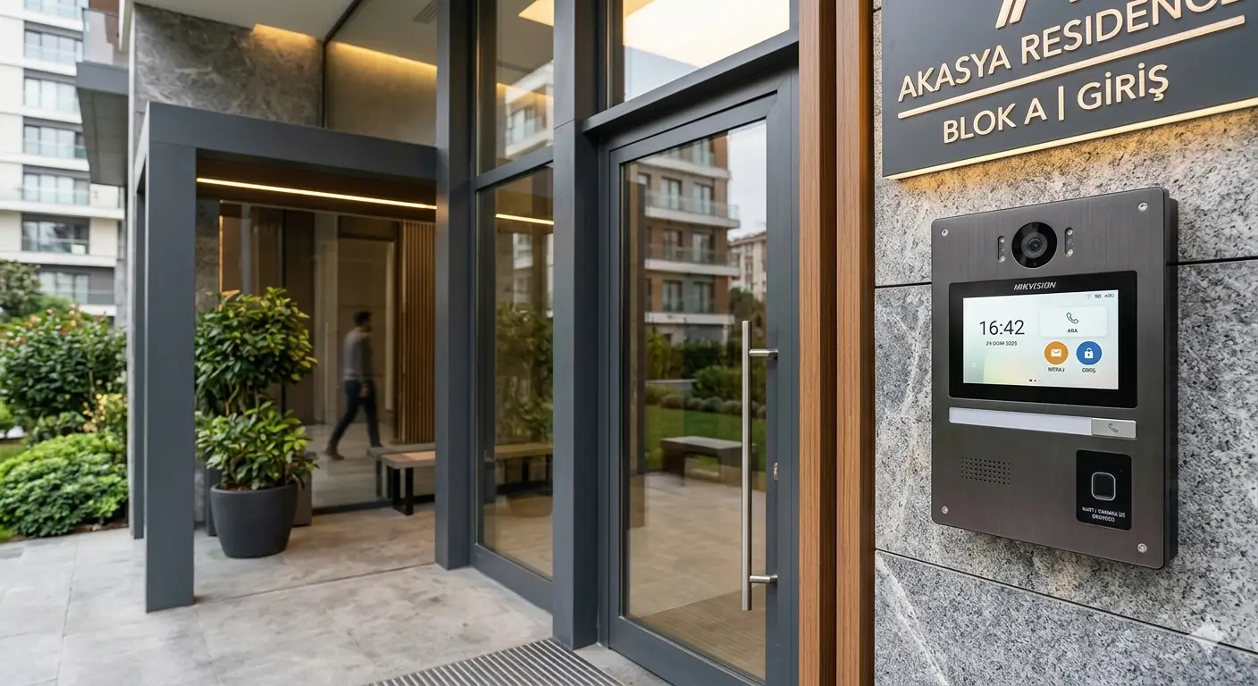 Apartmanlarda Yeni Dönem: Akıllı Görüntülü Diyafon ve Cep Telefonu Entegrasyonlu Güvenlik Teknolojileri